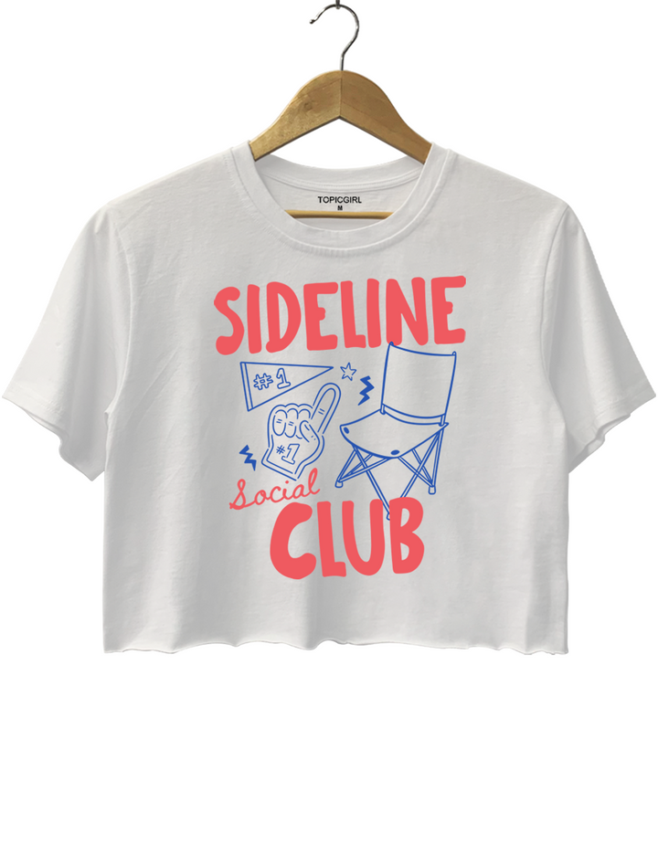 Sideline Social Club Crop Top