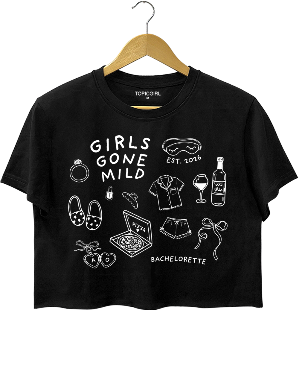 Girls Gone Mild Bachelorette Crop Top