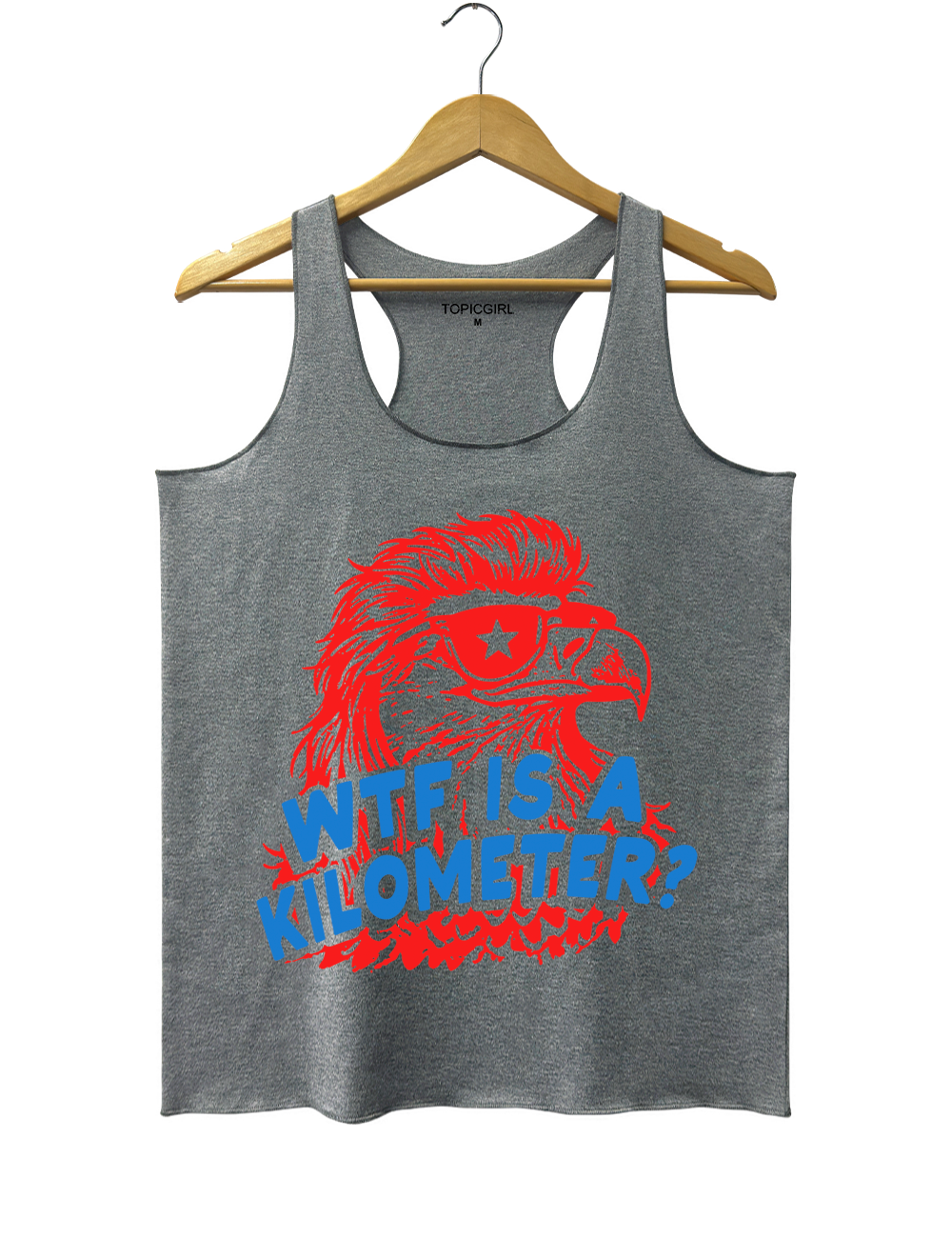 WTF Is A Kilometer Funny 4th Of July Tank Top