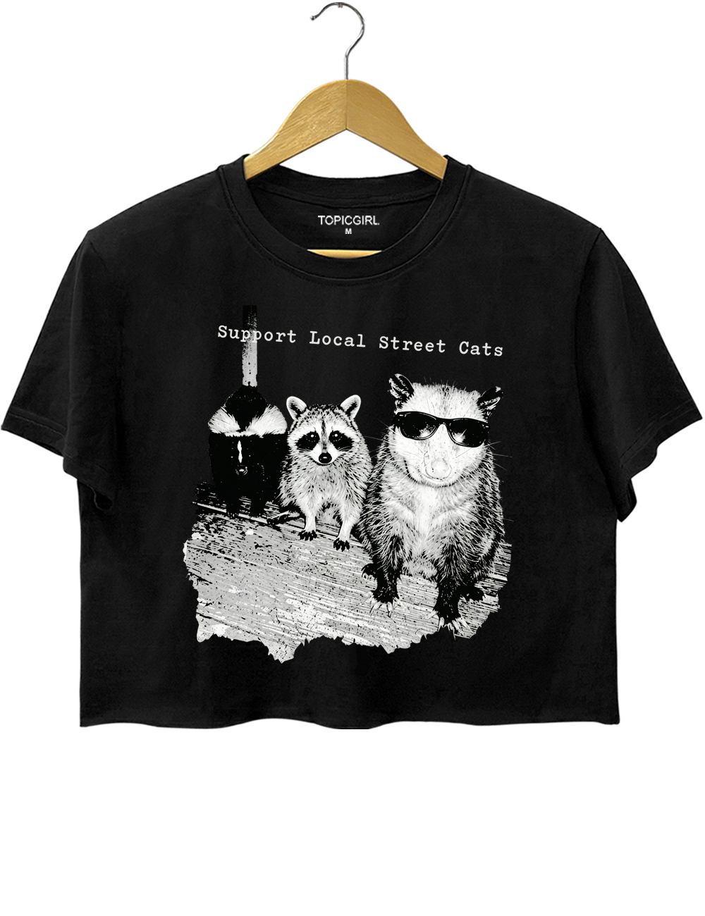 Support Local Street Cats Crop Top