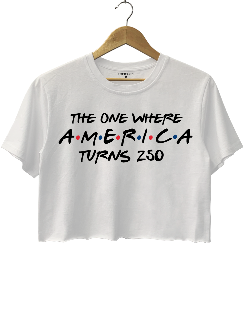The One Where America Turns 250 Years Crop Top