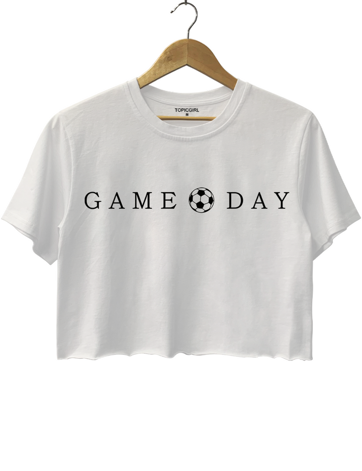 Game Day Soccer Crop Top