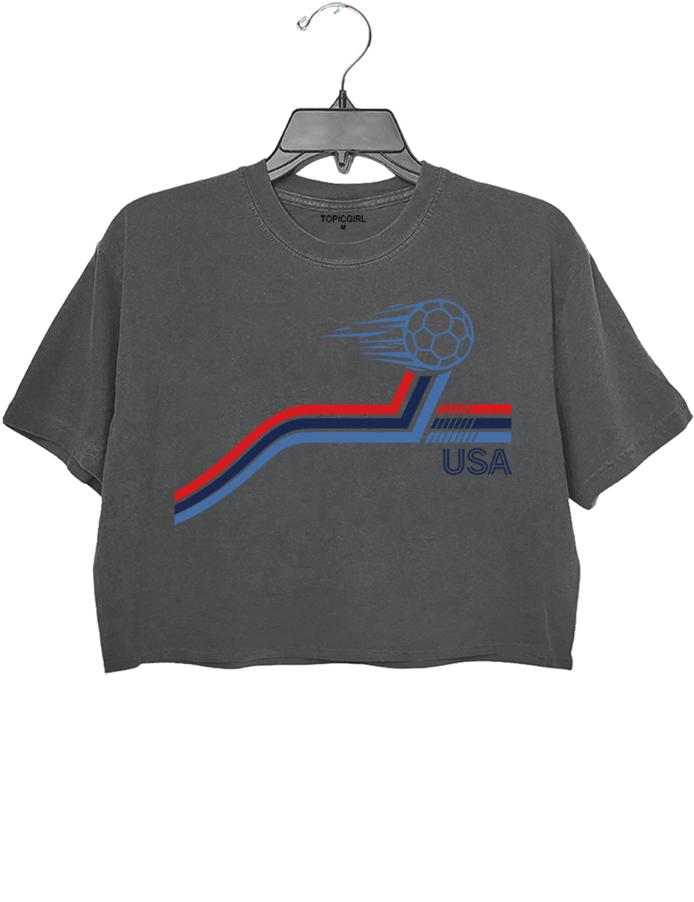 American Vintage Soccer Crop Top