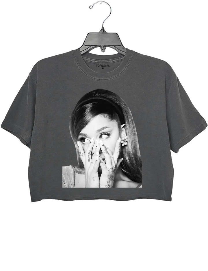 Vintage Ariana Grande Tour 2026 Crop Top