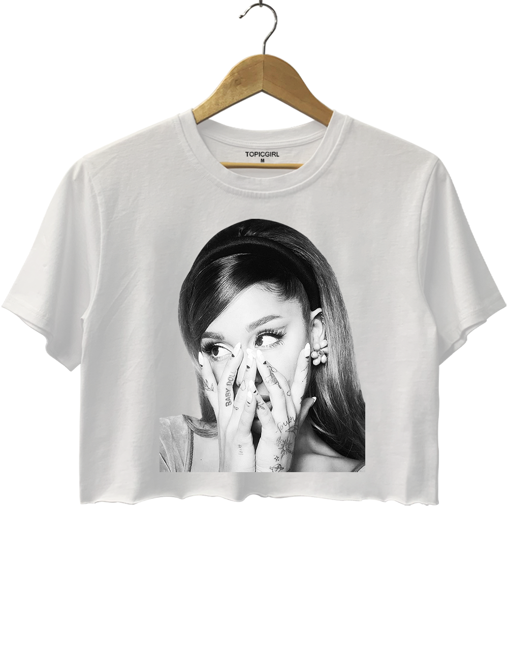 Vintage Ariana Grande Tour 2026 Crop Top