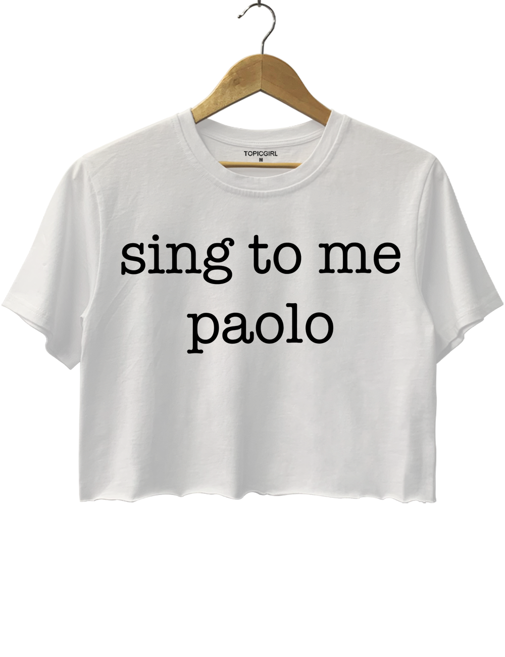 Sing To Me Paolo Crop Top