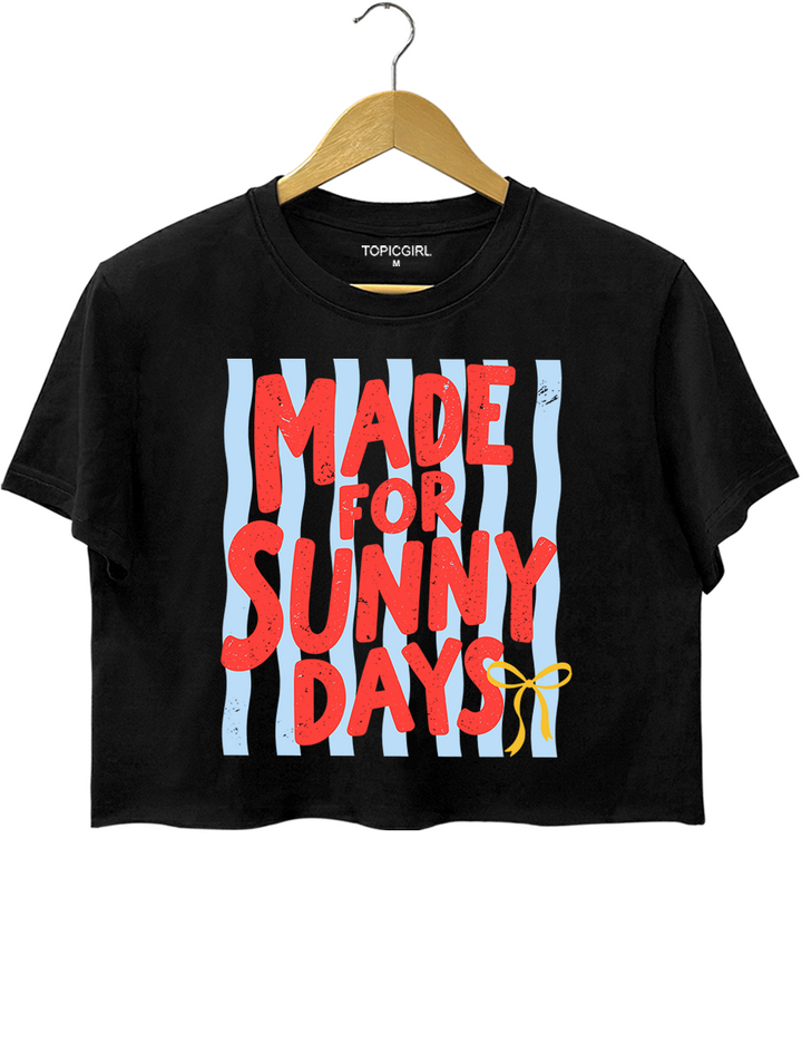 Made For Sunny Days Crop Top