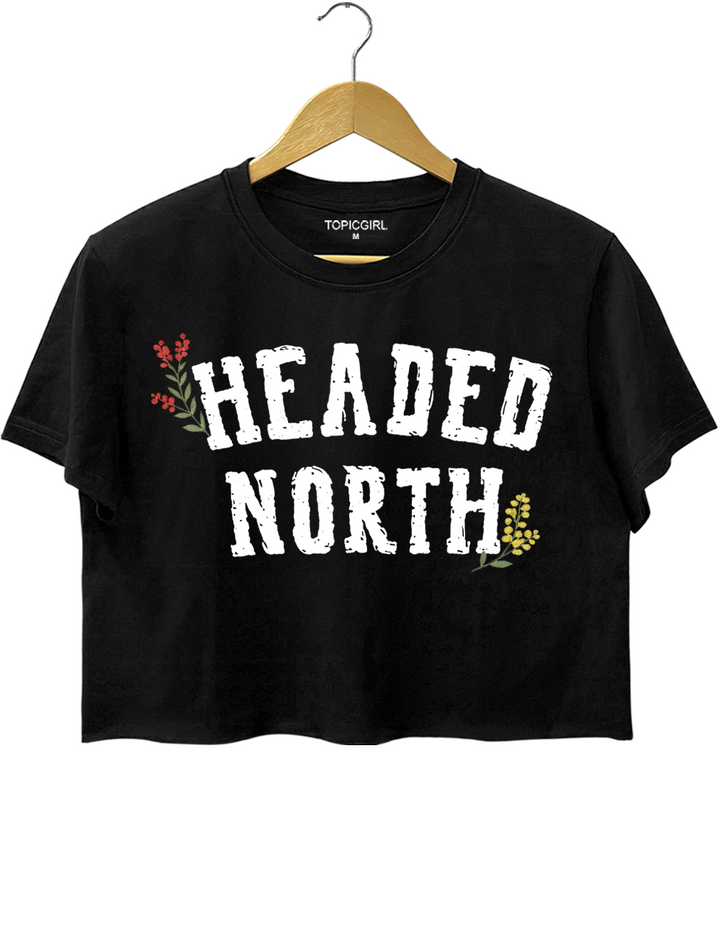 Headed North The Great Divide Tour Crop Top