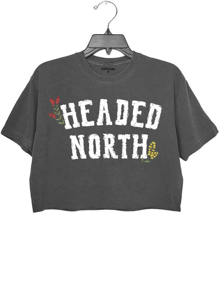 Headed North The Great Divide Tour Crop Top