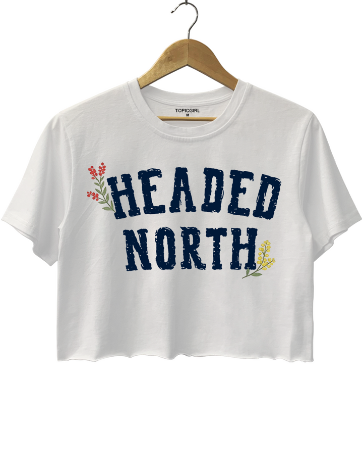 Headed North The Great Divide Tour Crop Top
