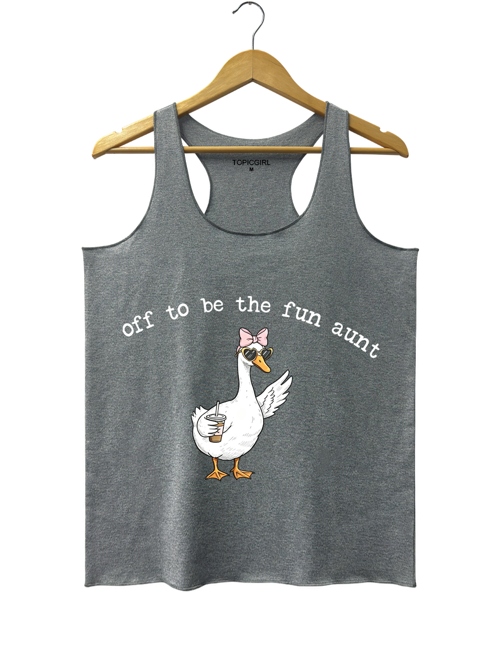 Funny Aunt Goose Tank Top