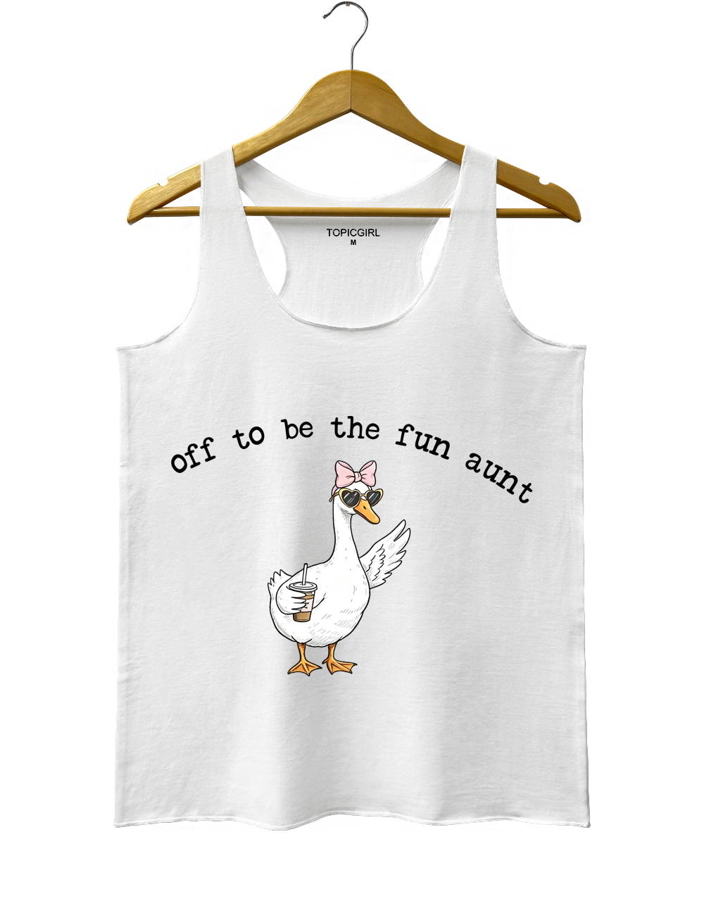 Funny Aunt Goose Tank Top