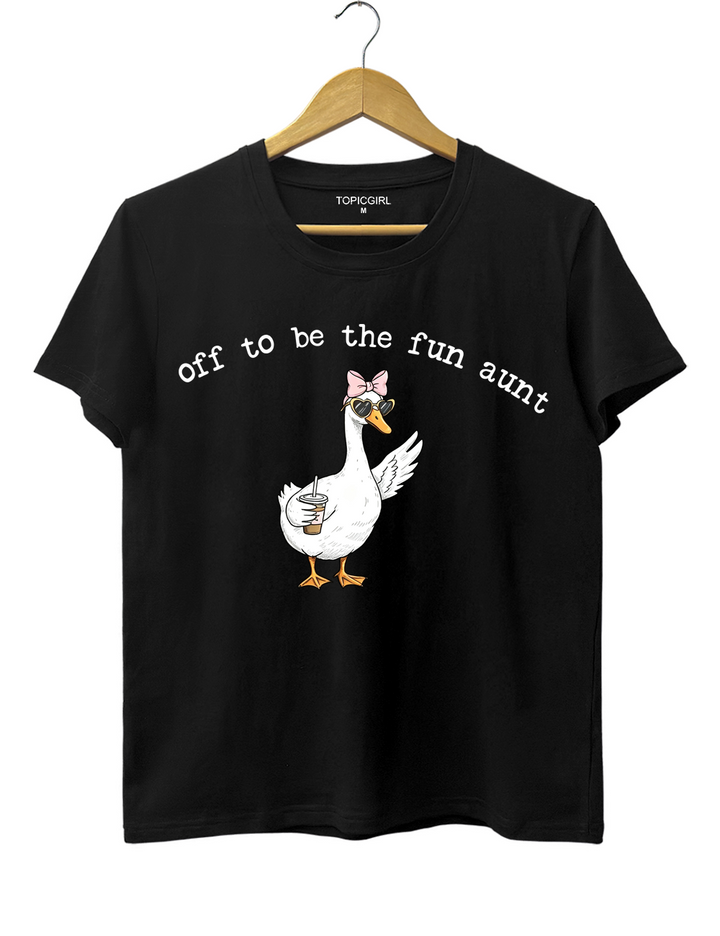 Funny Aunt Goose Tee