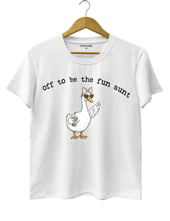 Funny Aunt Goose Tee