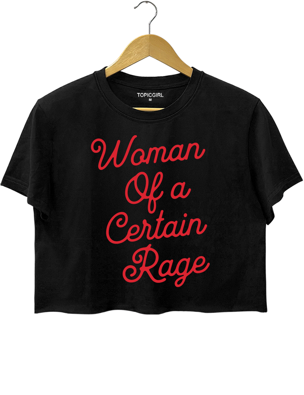 Woman Of A Certain Rage  Feminist Crop Top