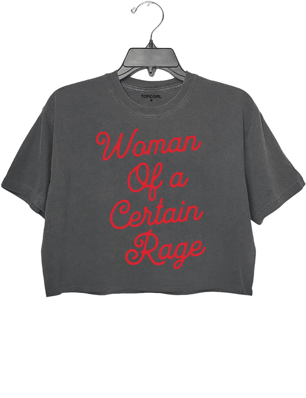 Woman Of A Certain Rage  Feminist Crop Top