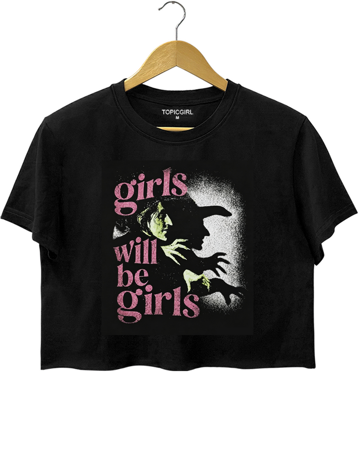 Girls Will Be Girls Witchy Crop Top