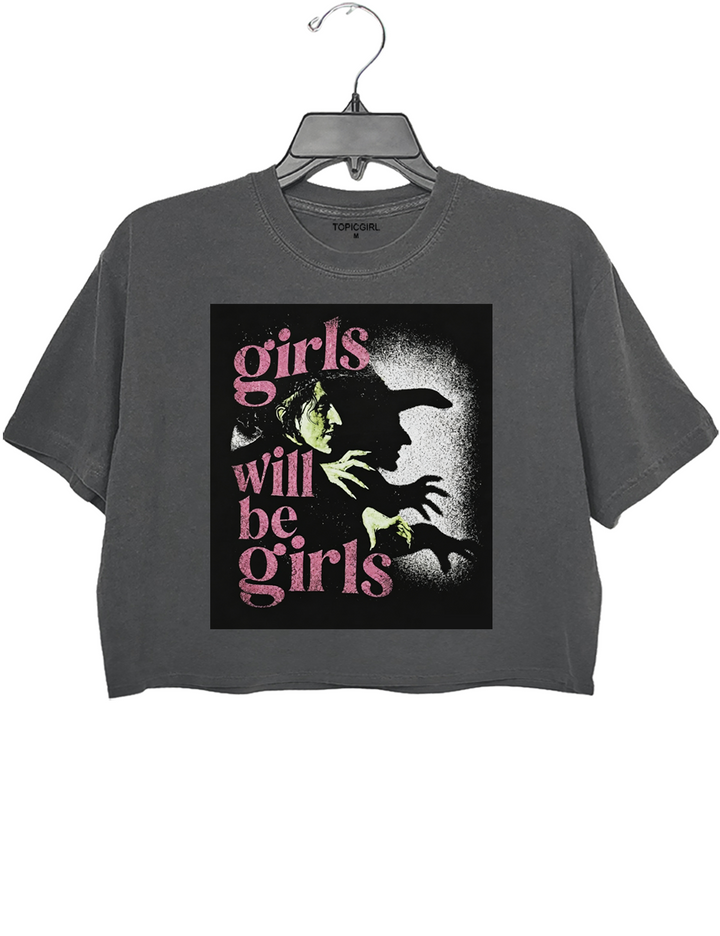 Girls Will Be Girls Witchy Crop Top