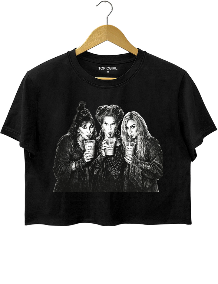 Retro Sanderson Sisters Halloween Crop Top