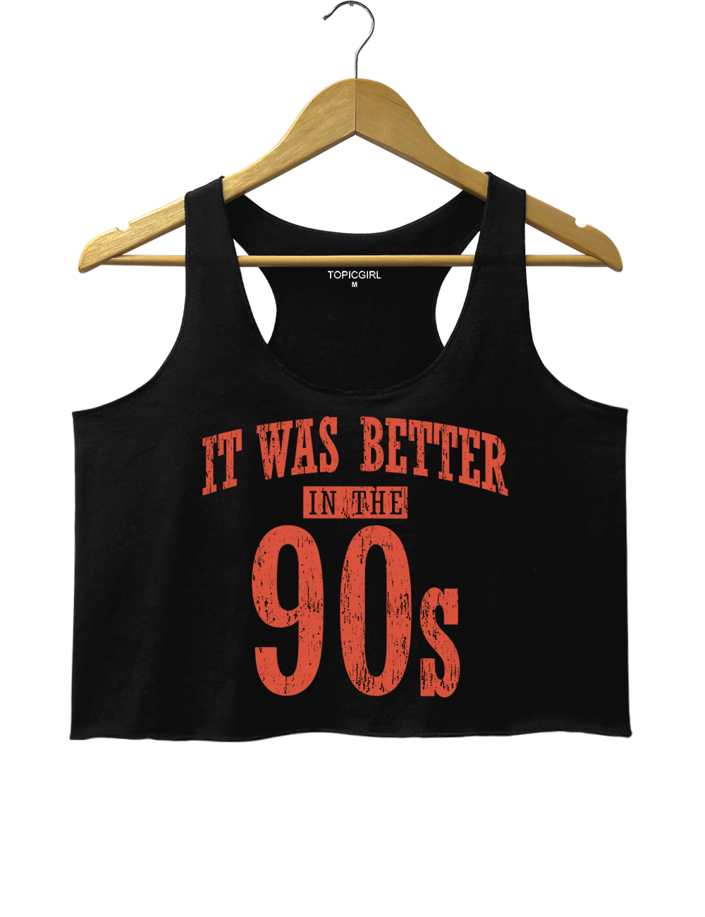 It Was Better In The 90s Crop Tank Top