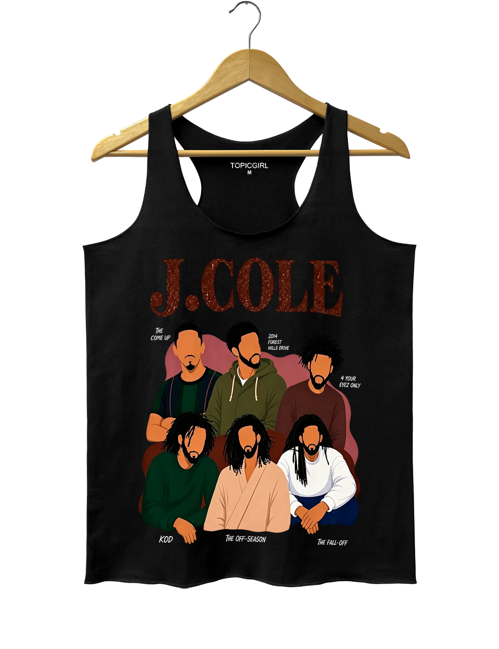 J. Cole Graphic Tank Top