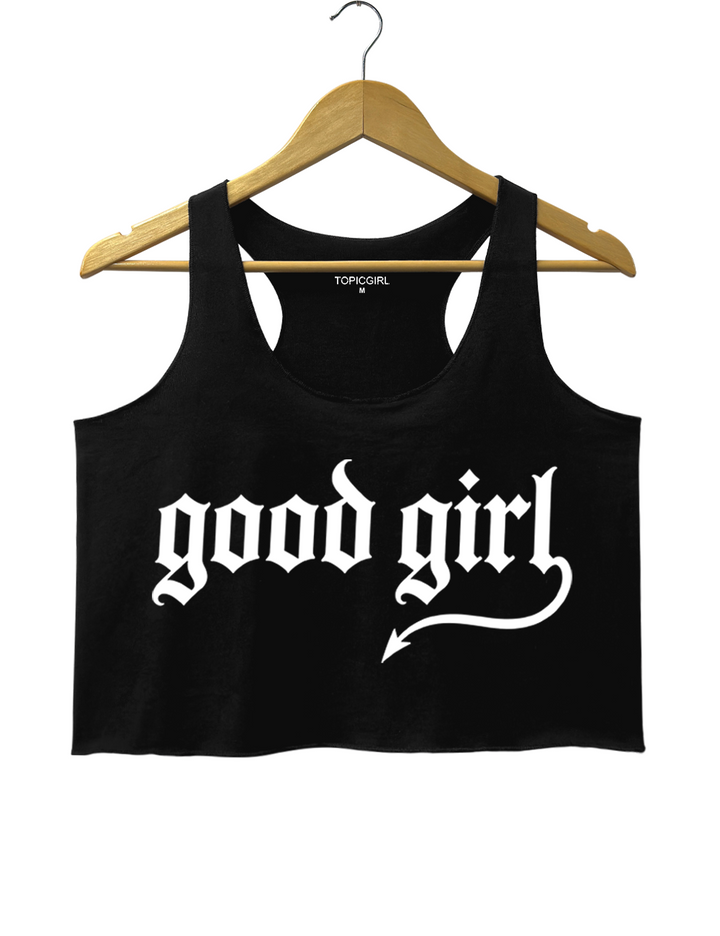 Good Girl Crop Tank Top