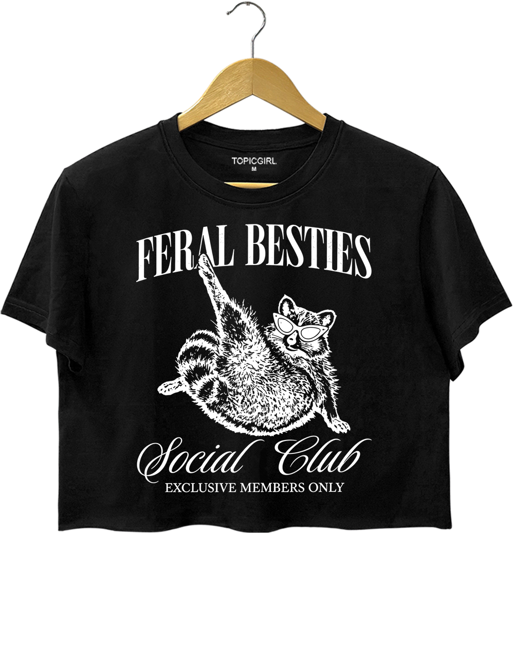Feral Besties Crop Top
