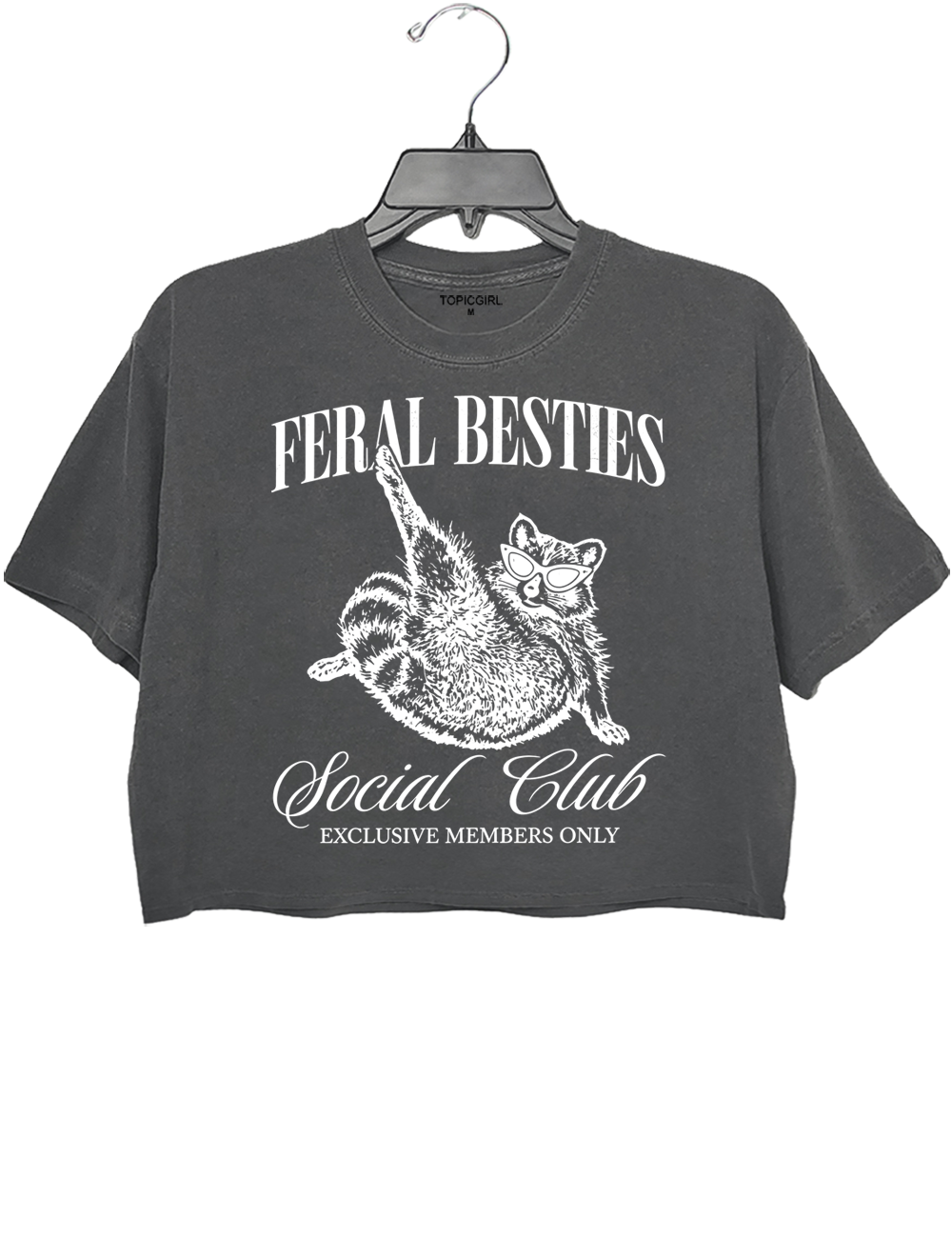 Feral Besties Crop Top