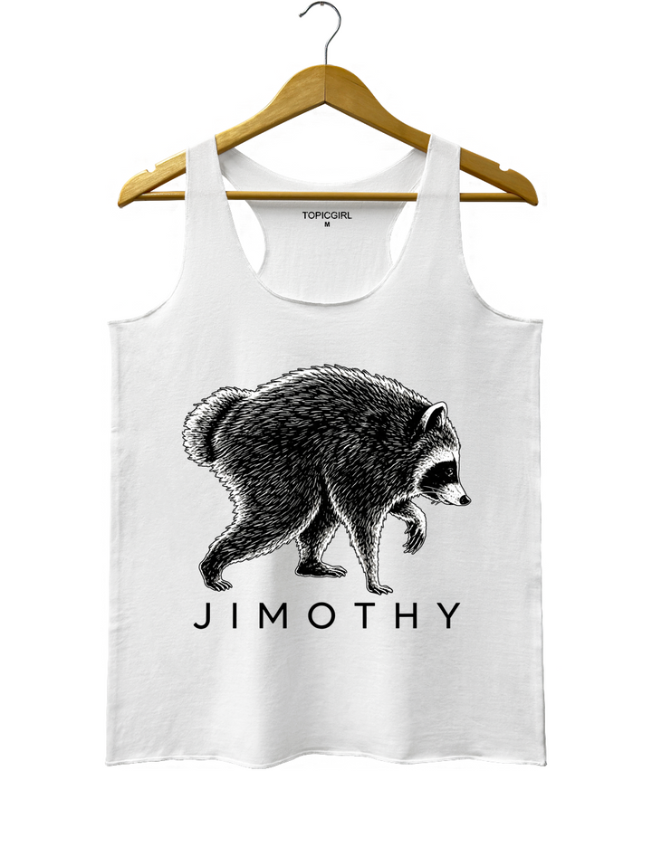 Vintage Jimothy Raccoon Tank Top