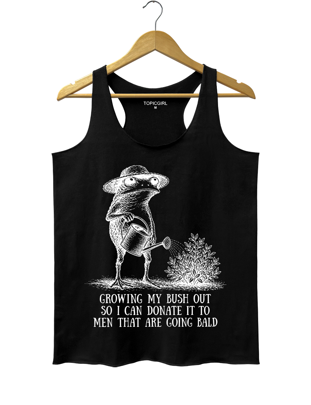 Growing My Bush Out Funny Womens Tank Top