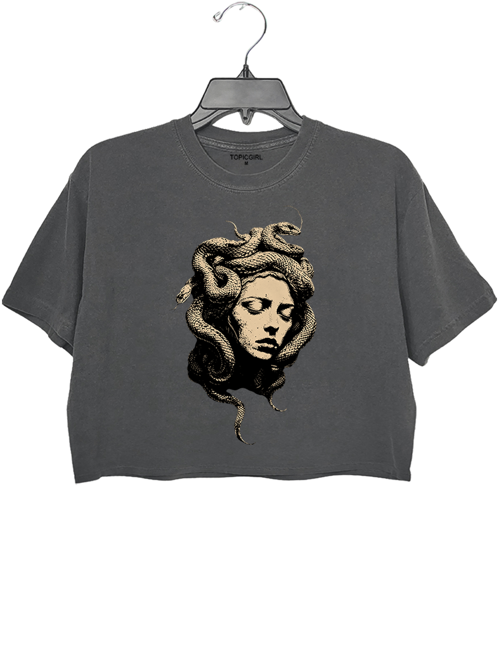 Vintage Medusa Crop Top