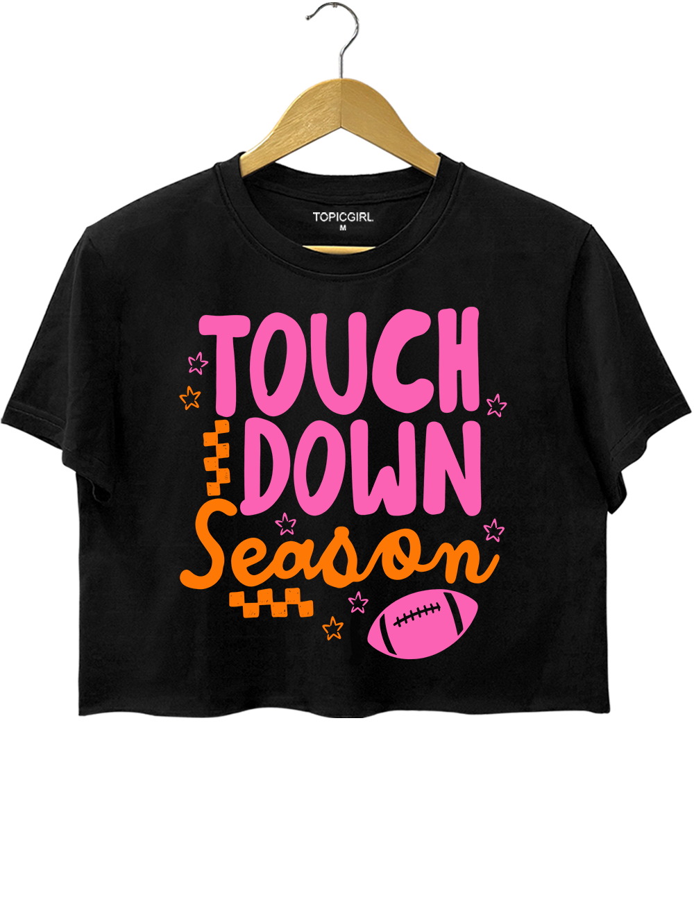Touchdown Season Football Crop Top