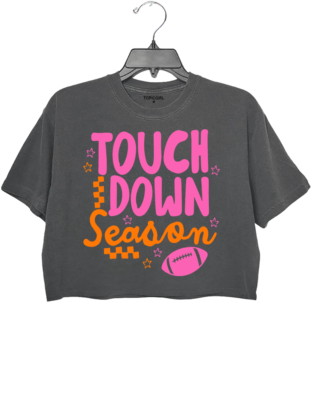 Touchdown Season Football Crop Top