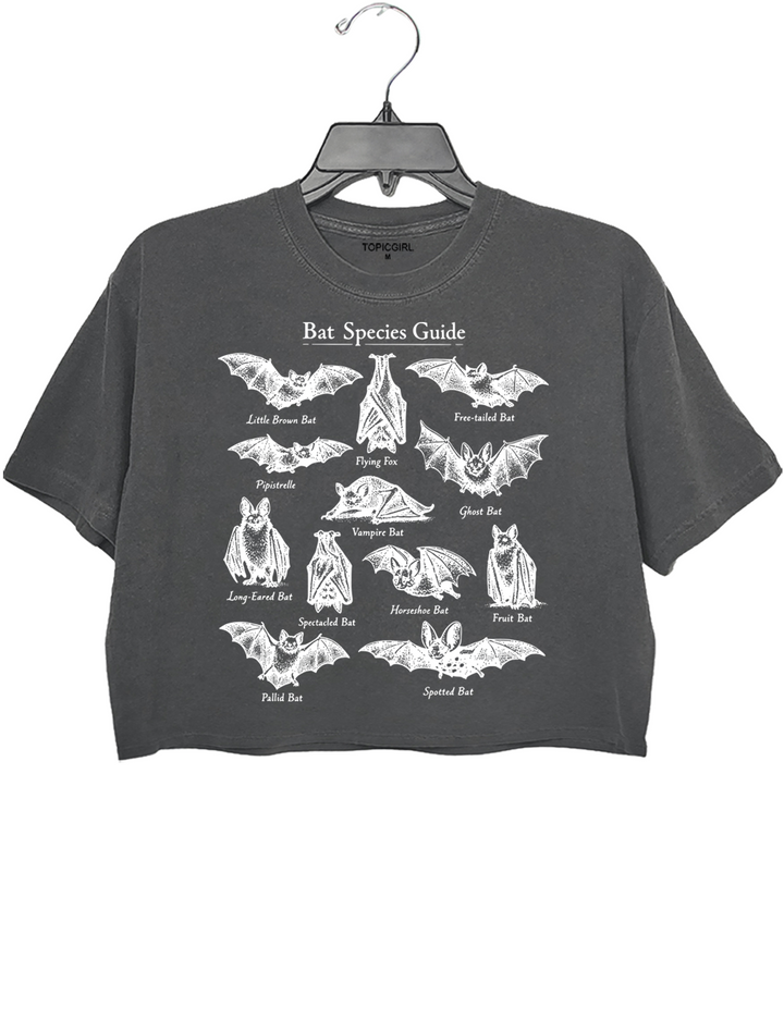 Vintage Bat Crop Top