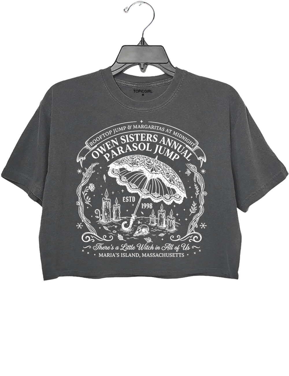 Owens Sisters Annual Parasol Practical Magic Crop Top