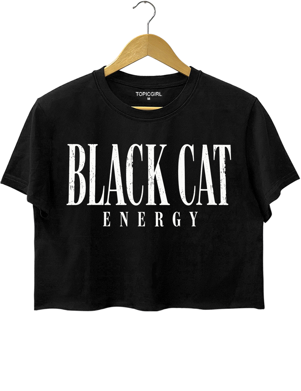 Black Cat Energy Crop Top