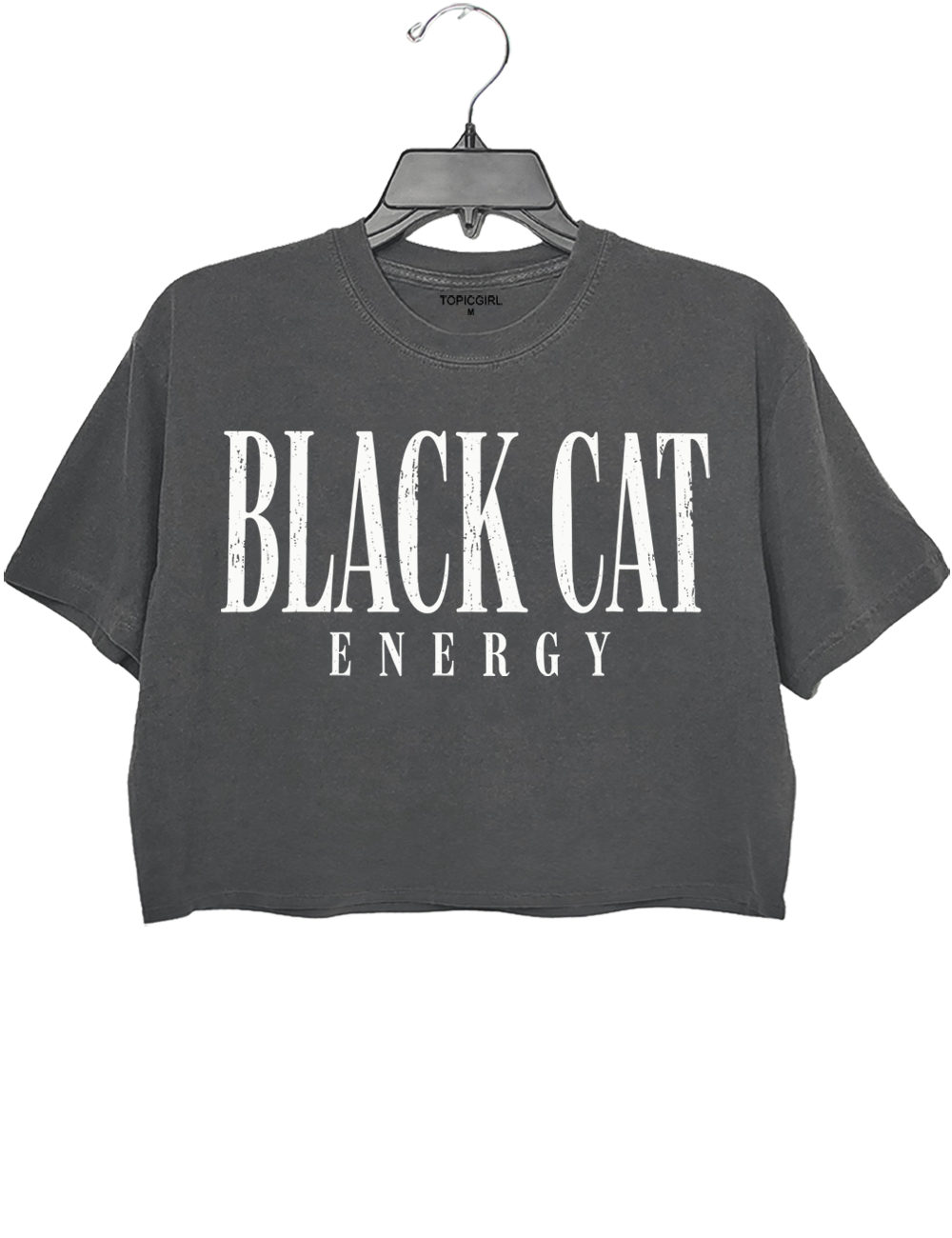 Black Cat Energy Crop Top