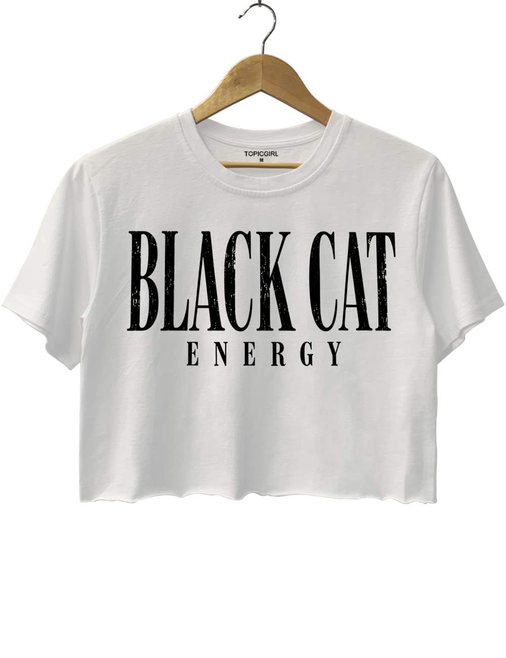 Black Cat Energy Crop Top