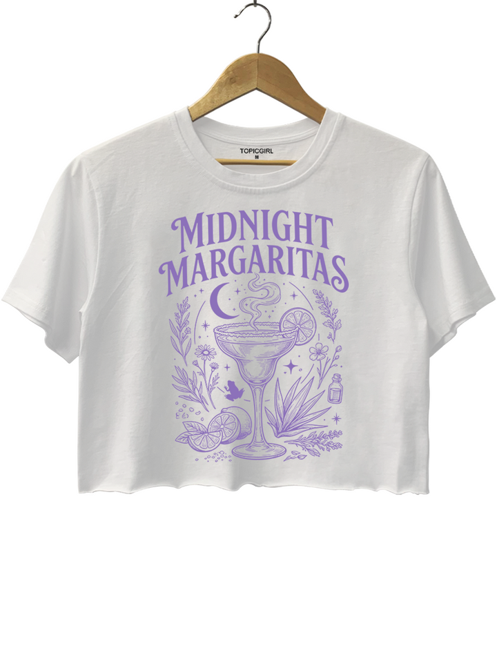 Midnight Margaritas Practical Magic Crop Top
