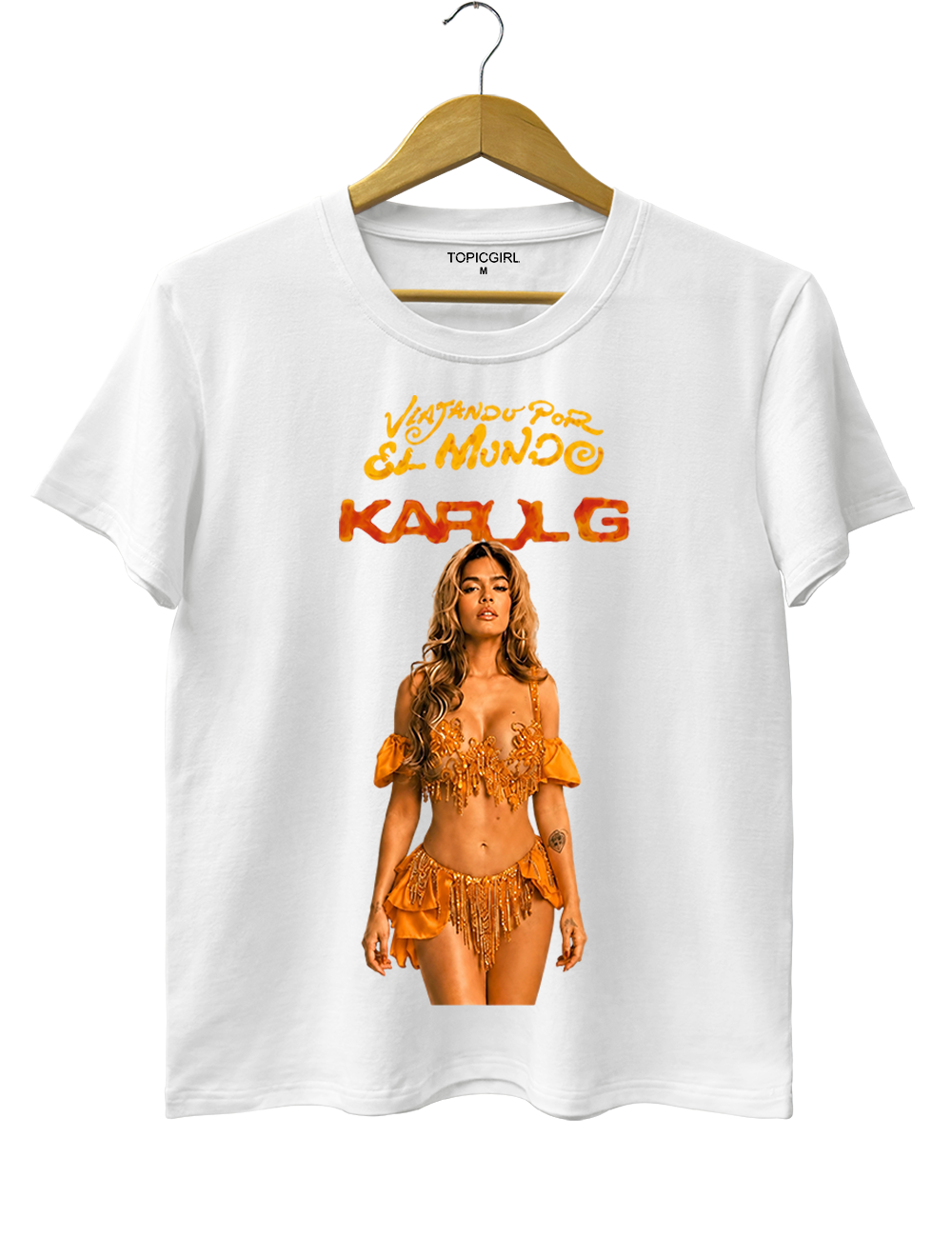 Karol G Viajando Por El Mundo Inspired Tee
