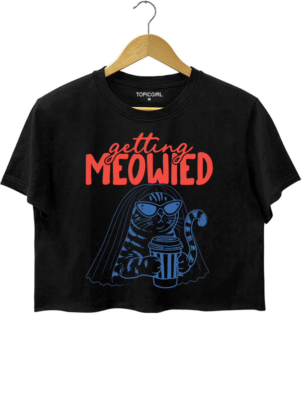 Getting Meowied Crop Top
