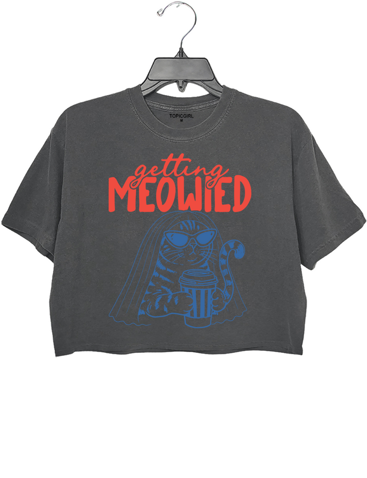 Getting Meowied Crop Top