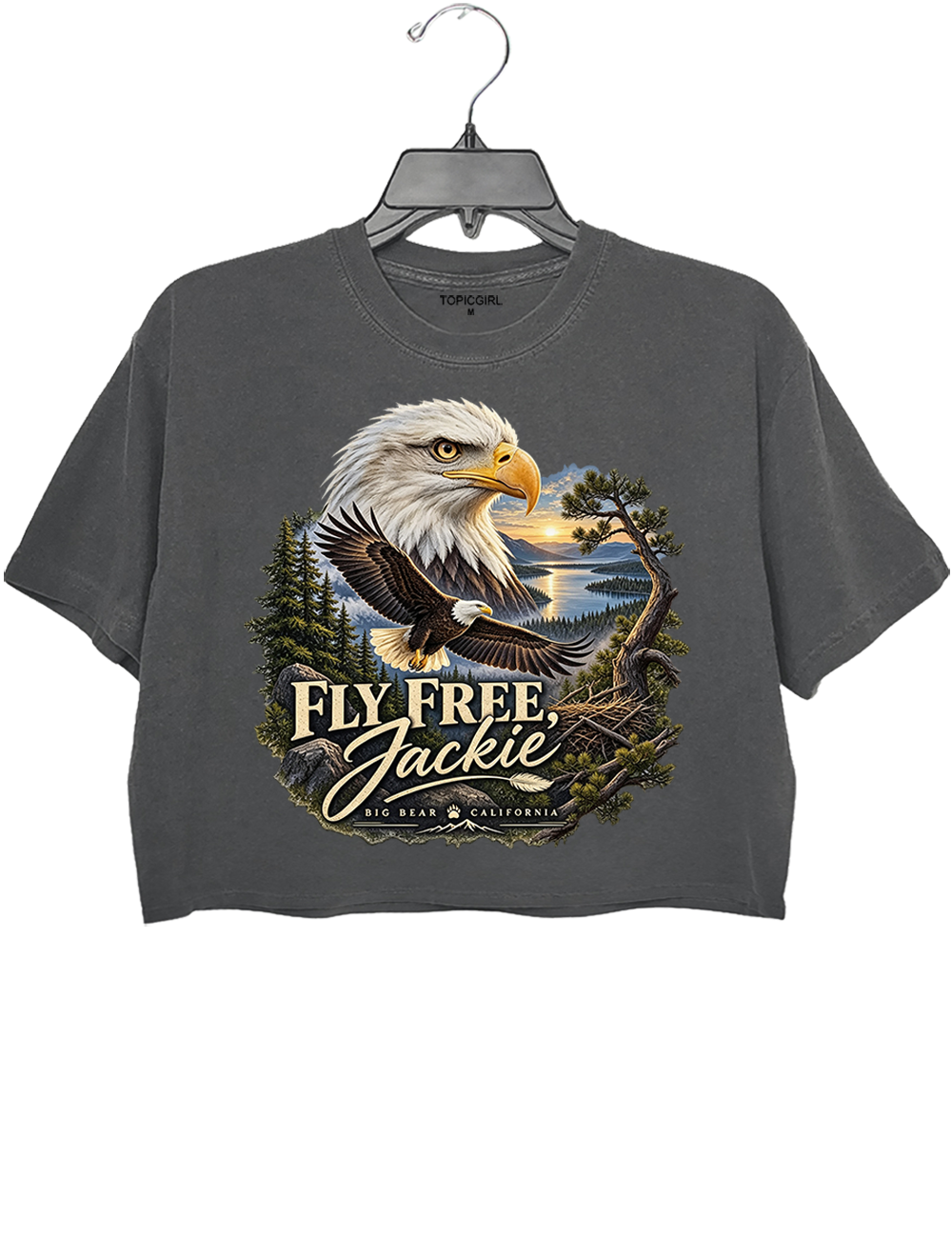 Fly Free Jackie Crop Top