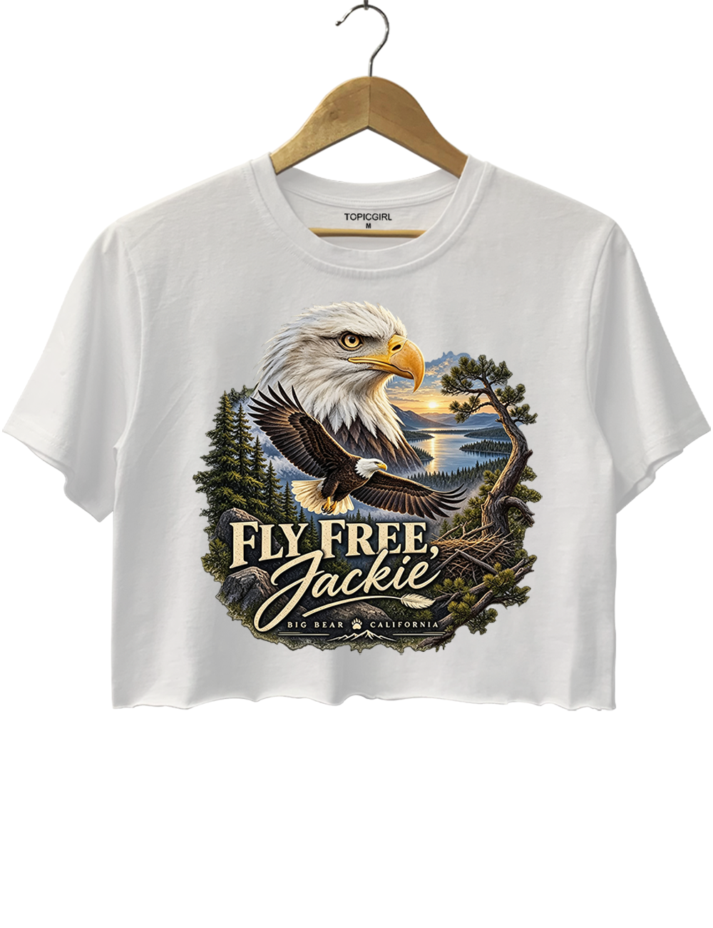 Fly Free Jackie Crop Top