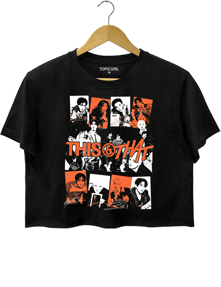 Stray Kids This &amp; That Skzoo Retro Crop Top