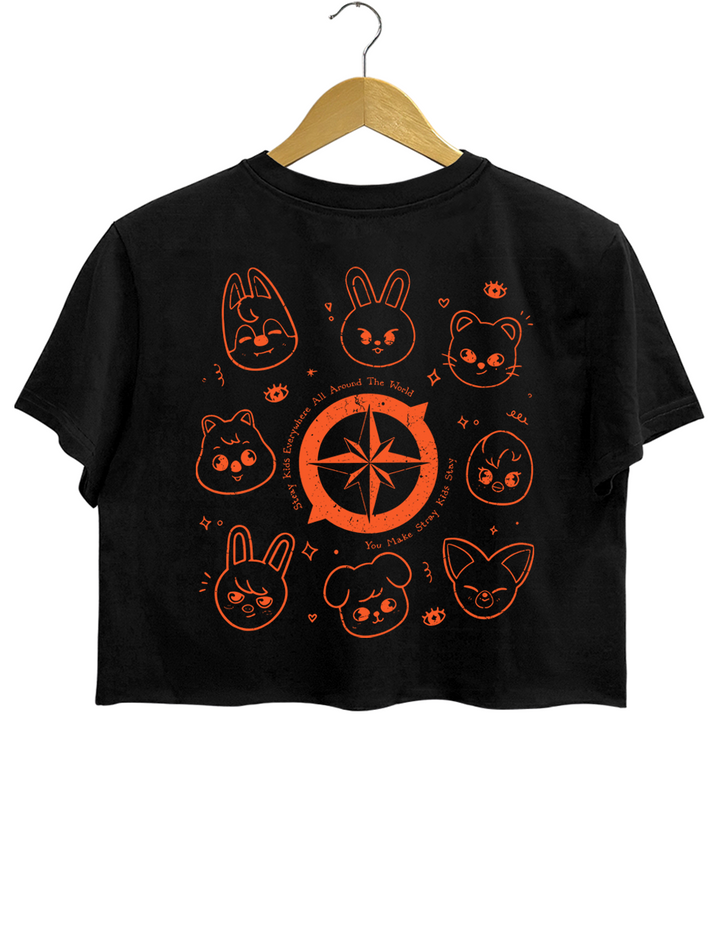 Stray Kids This &amp; That Skzoo Retro Crop Top