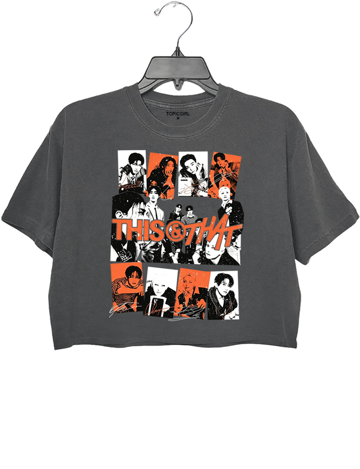 Stray Kids This &amp; That Skzoo Retro Crop Top