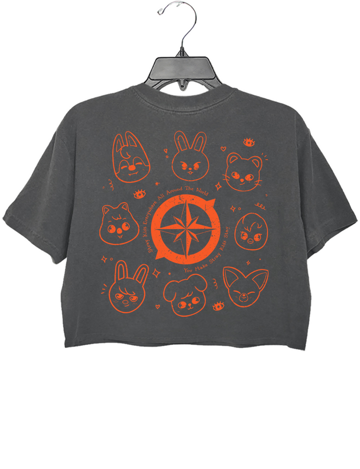 Stray Kids This &amp; That Skzoo Retro Crop Top