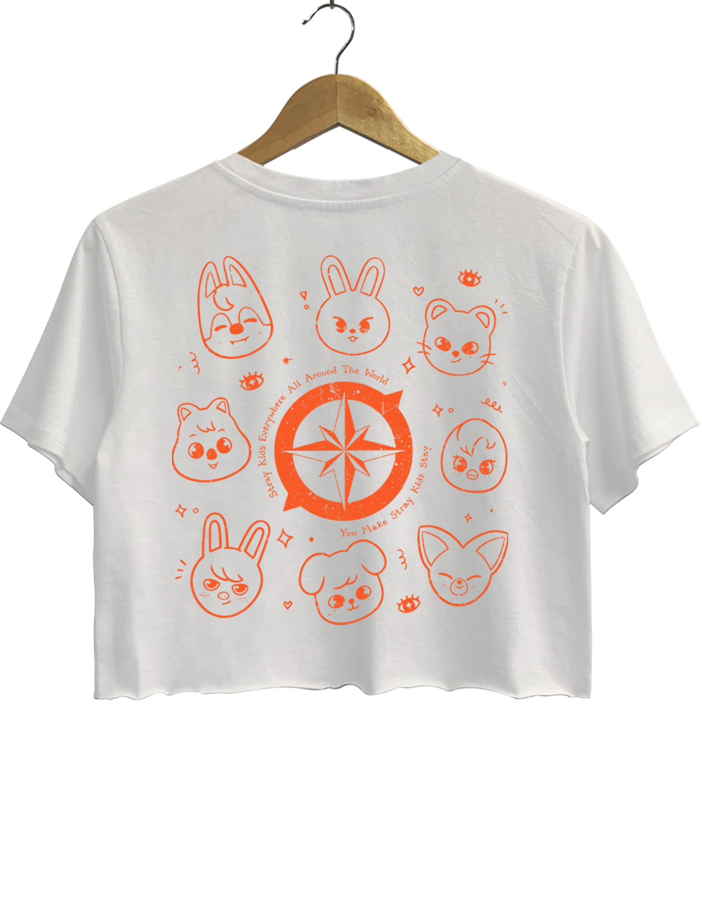 Stray Kids This &amp; That Skzoo Retro Crop Top