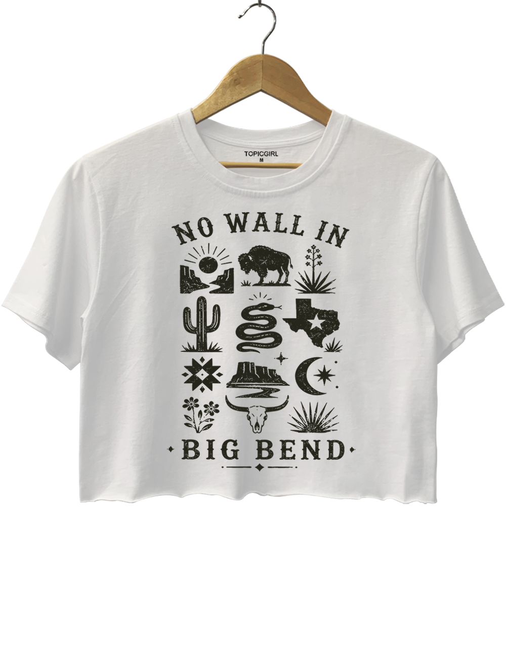 No Big Bend Wall Crop Top